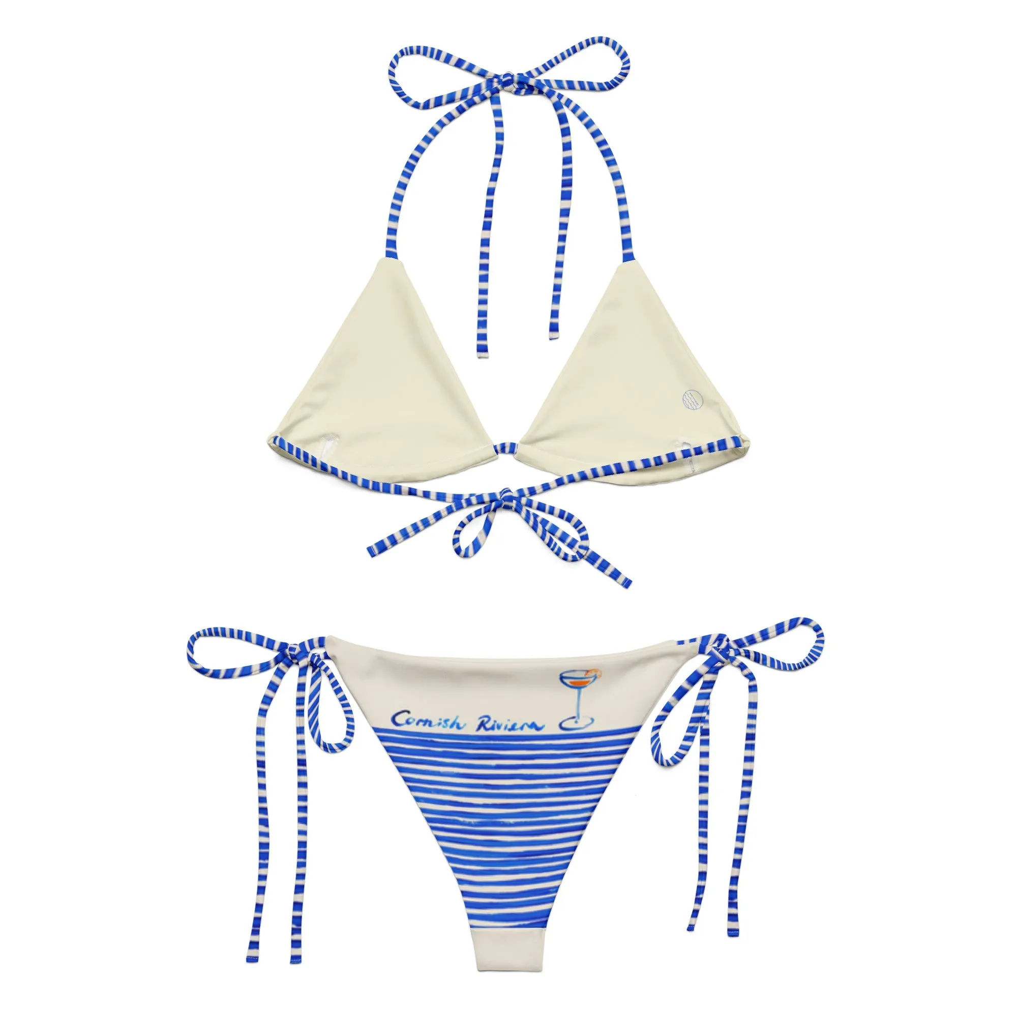 ♻️ Riviera recycled string bikini