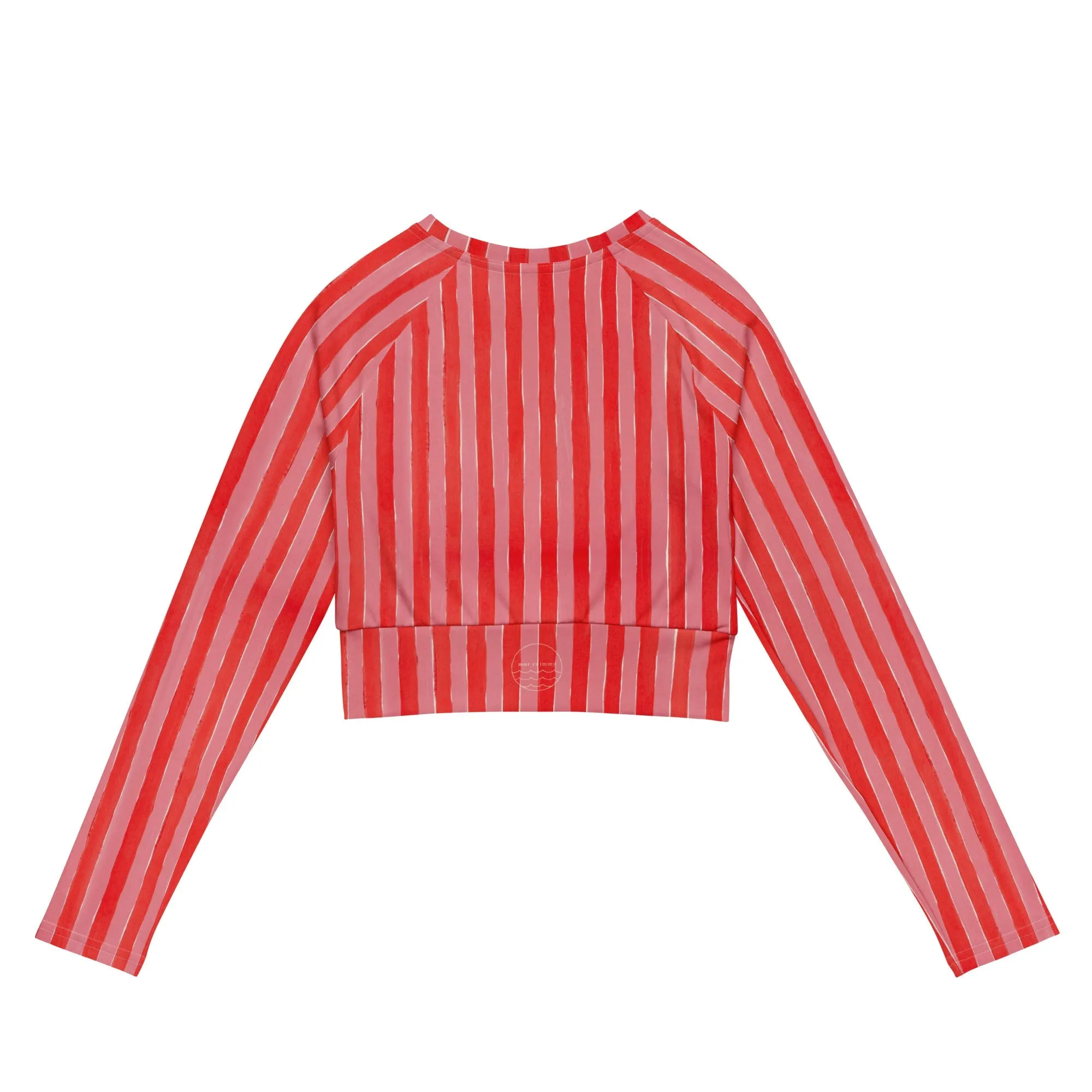 ♻️ Stripes Recycled short rash guard