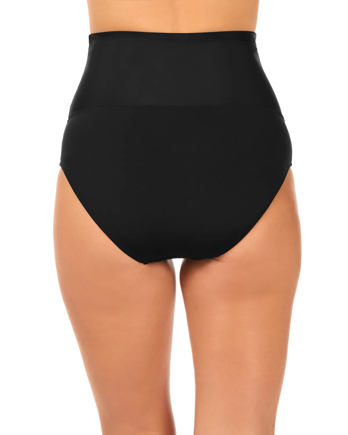 2025 Leilani Solids High Waist Control Brief Bottom (More colors available) - J720092