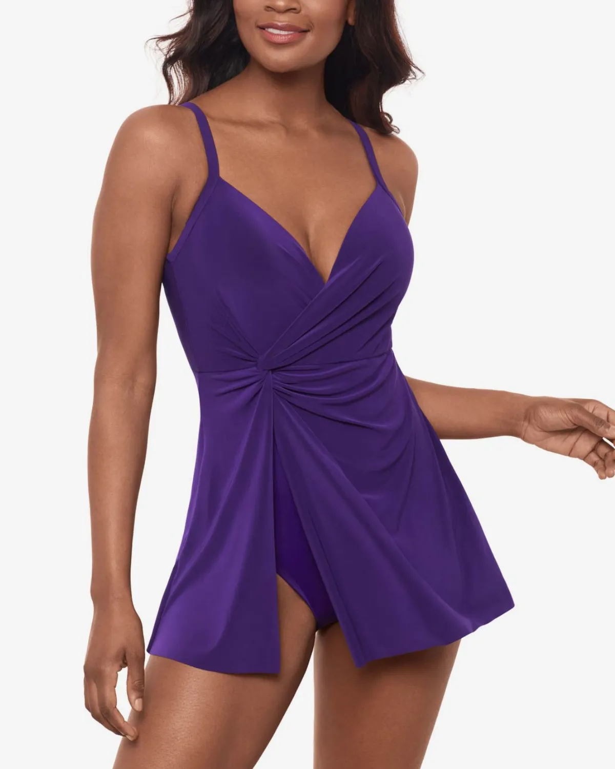 2025 Miraclesuit Twisted Sisters Adora Swimdress (More colors available) - 6530051