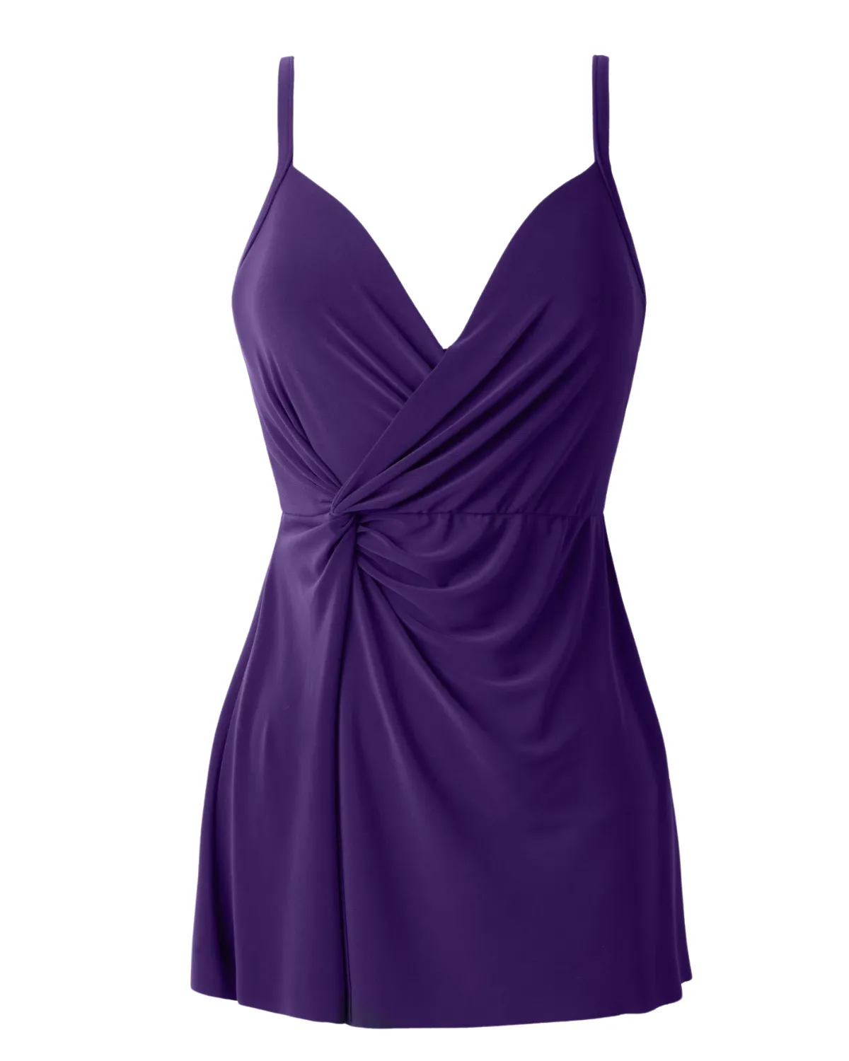 2025 Miraclesuit Twisted Sisters Adora Swimdress (More colors available) - 6530051