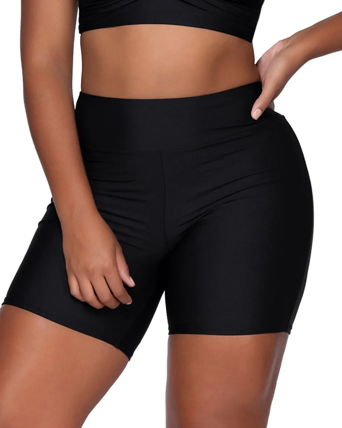 2025 Sunsets Solids Bayside Biker Short (More colors available) -924B
