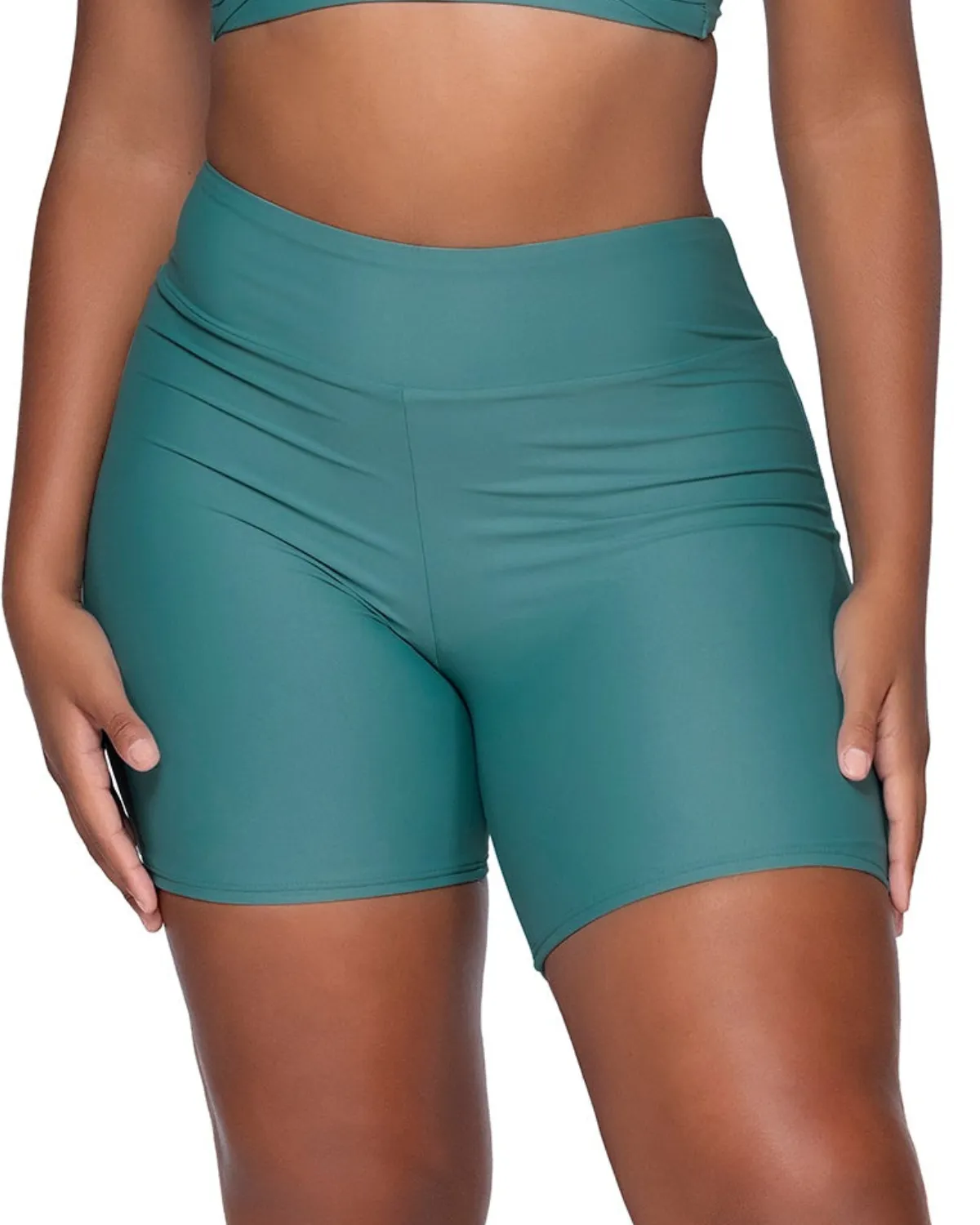 2025 Sunsets Solids Bayside Biker Short (More colors available) -924B
