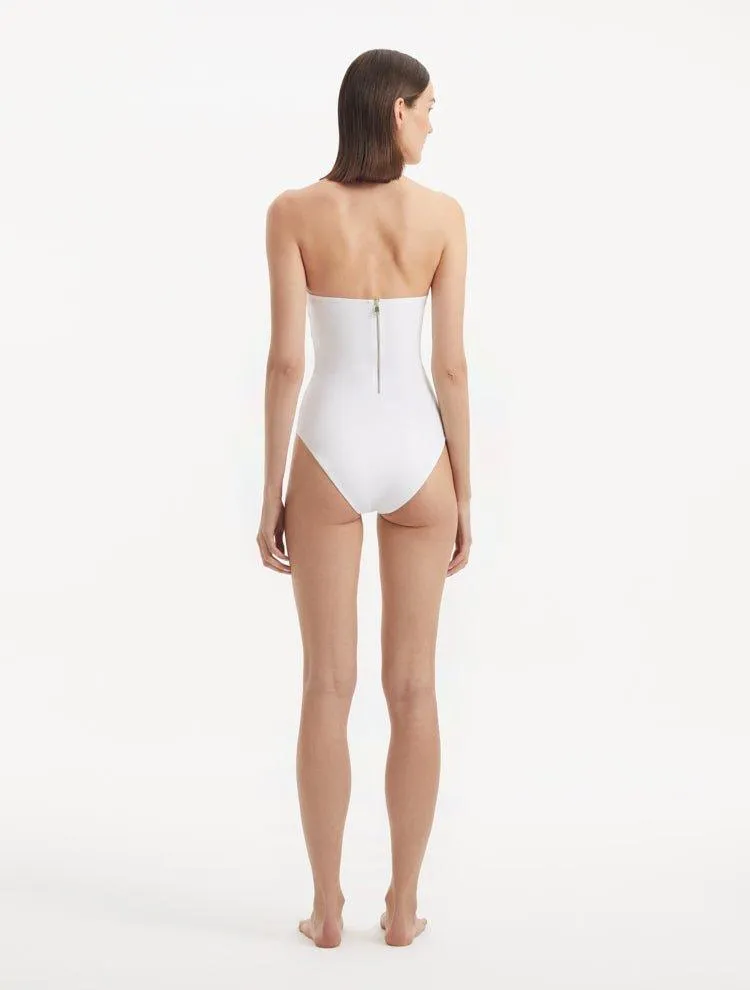 Adria White Swimsuit
