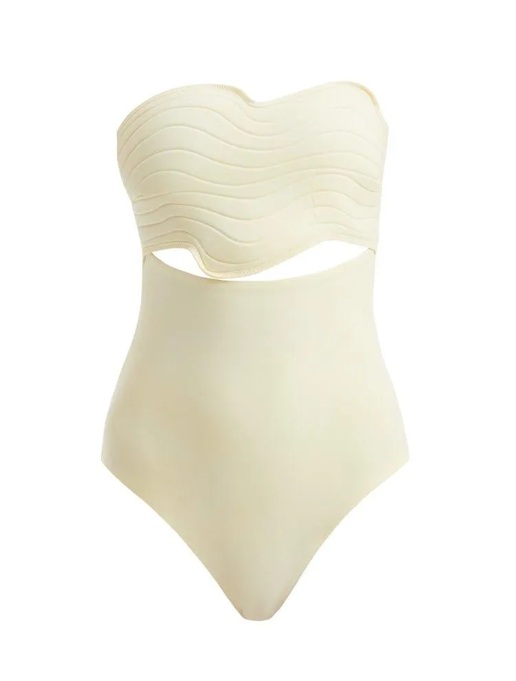 Adria Yellow Swimsuit