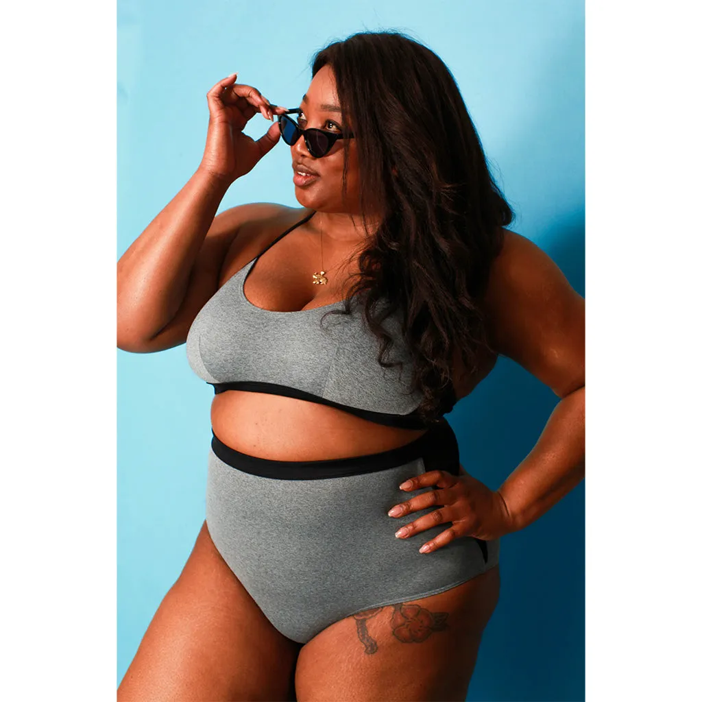 Alva Top - Heather Grey