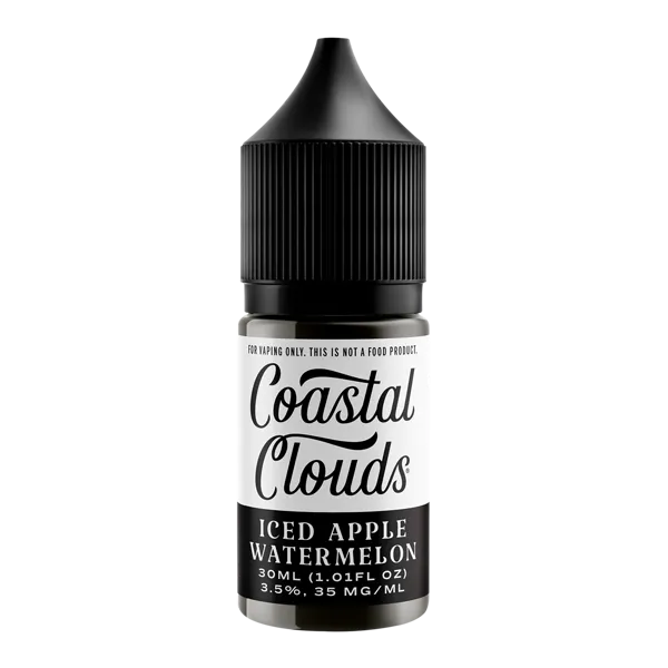 Apple Watermelon Iced Coastal Clouds Salt Nic