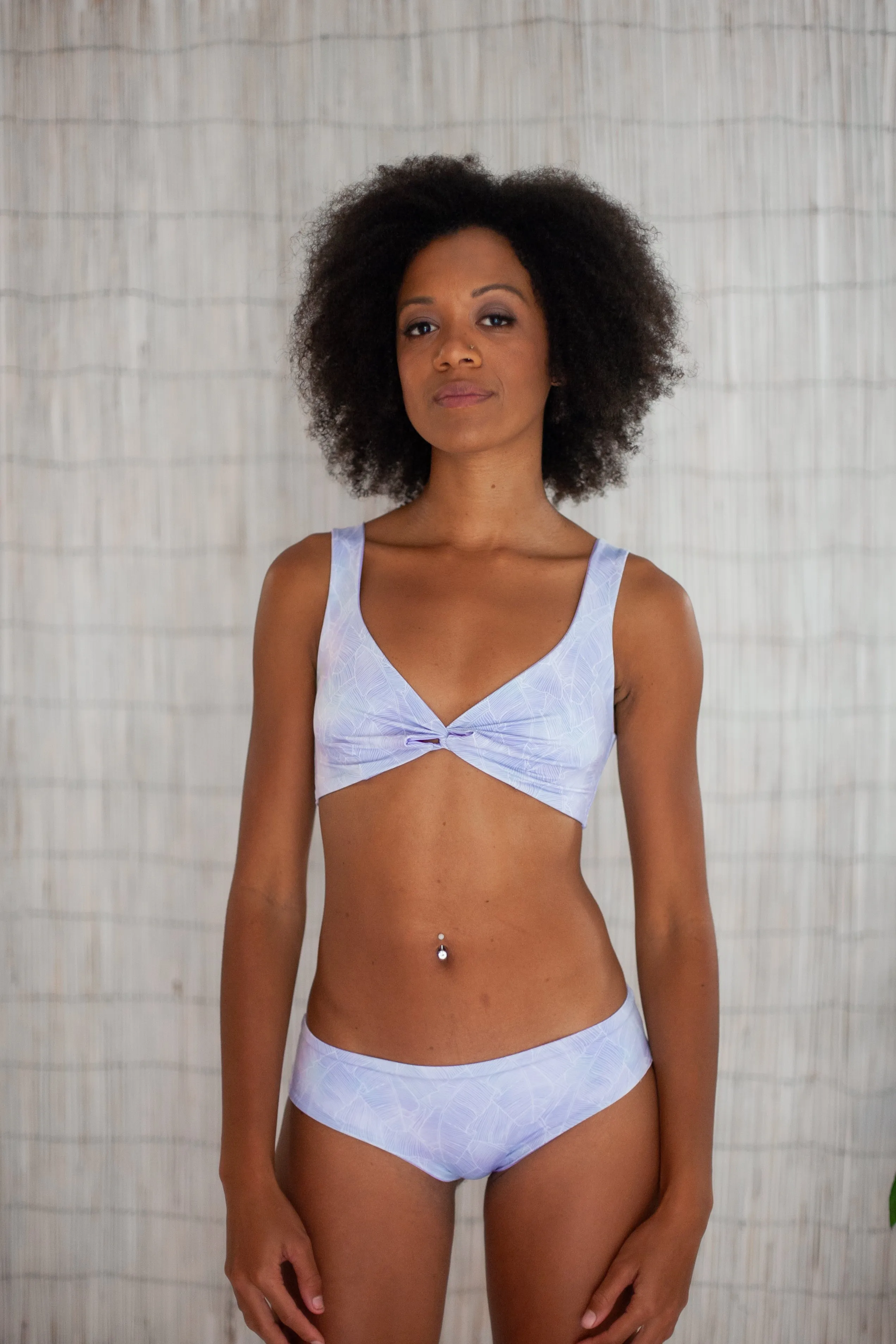 Arichika Bottom| Banana Leaf   Lilac