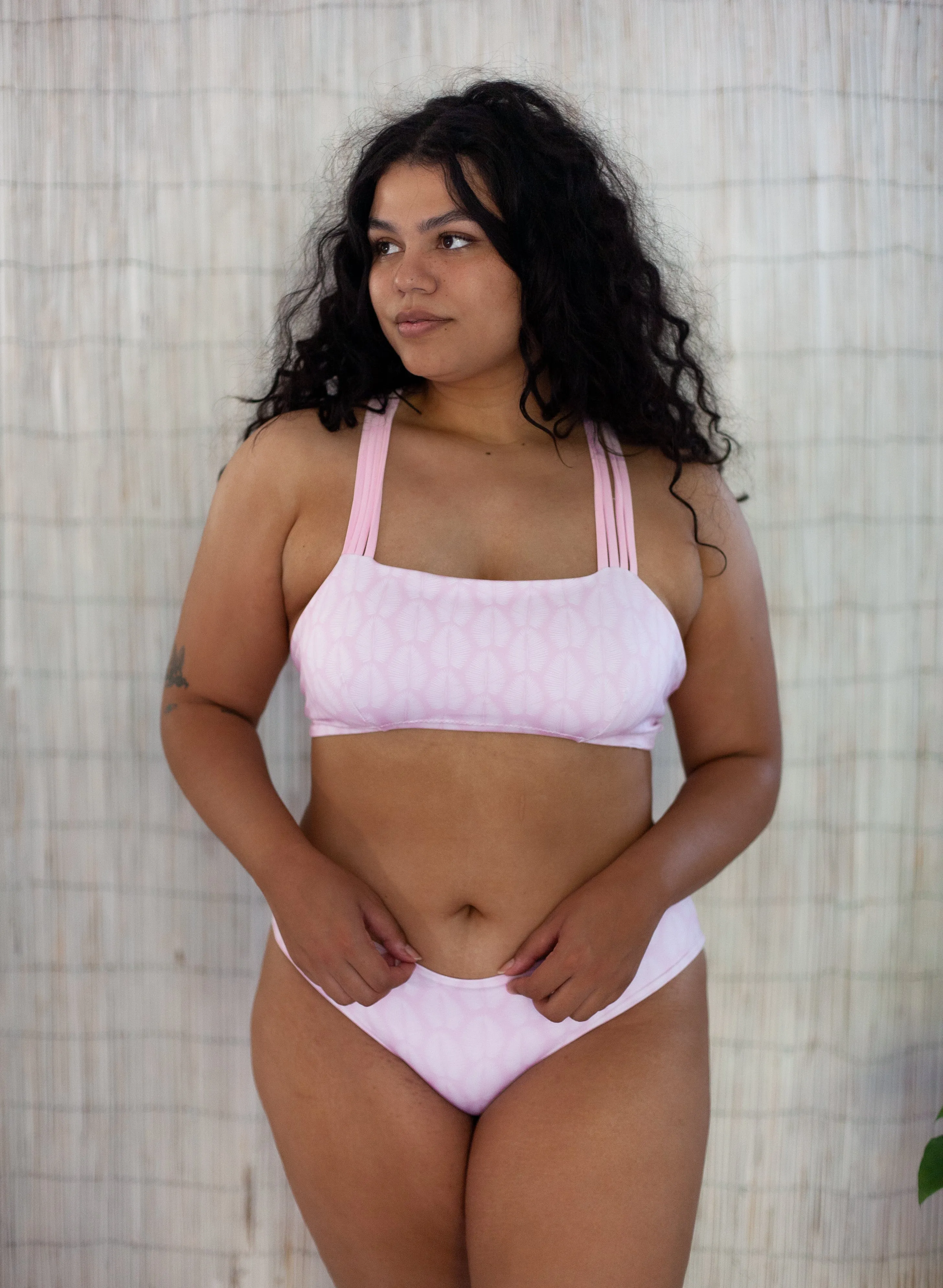 Arichika Bottom| Banana Leaf   Lilac