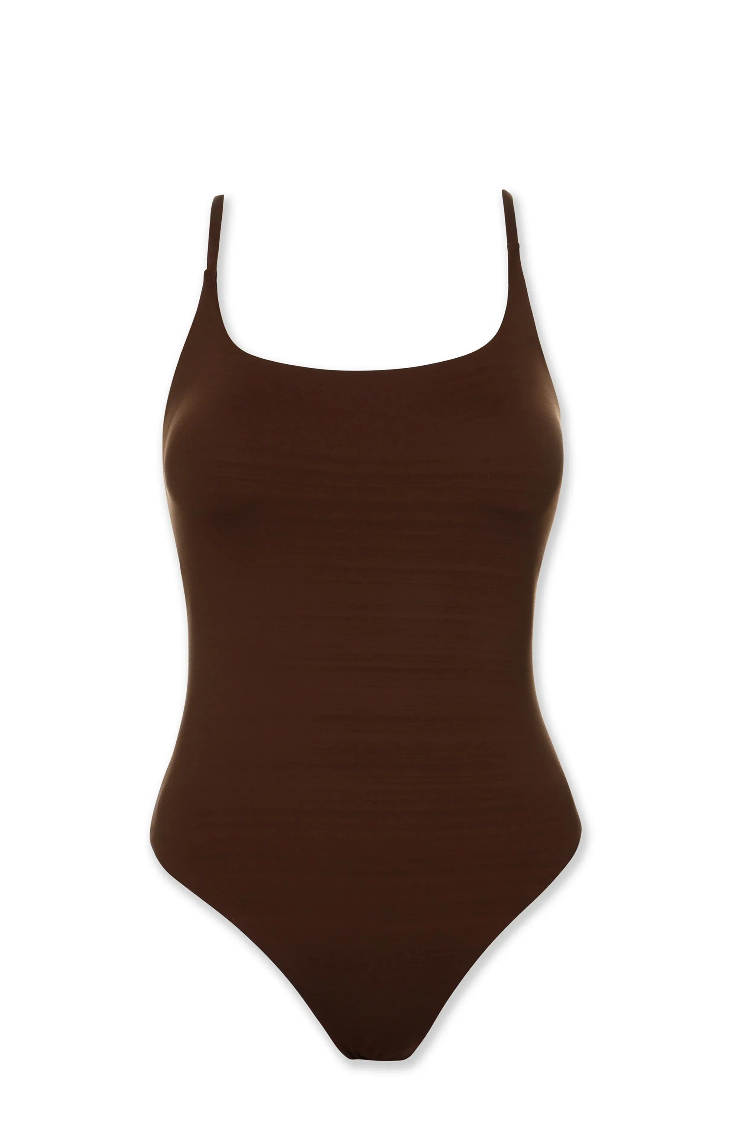 Ballet One-Piece  |  Textured Chocolate Brown