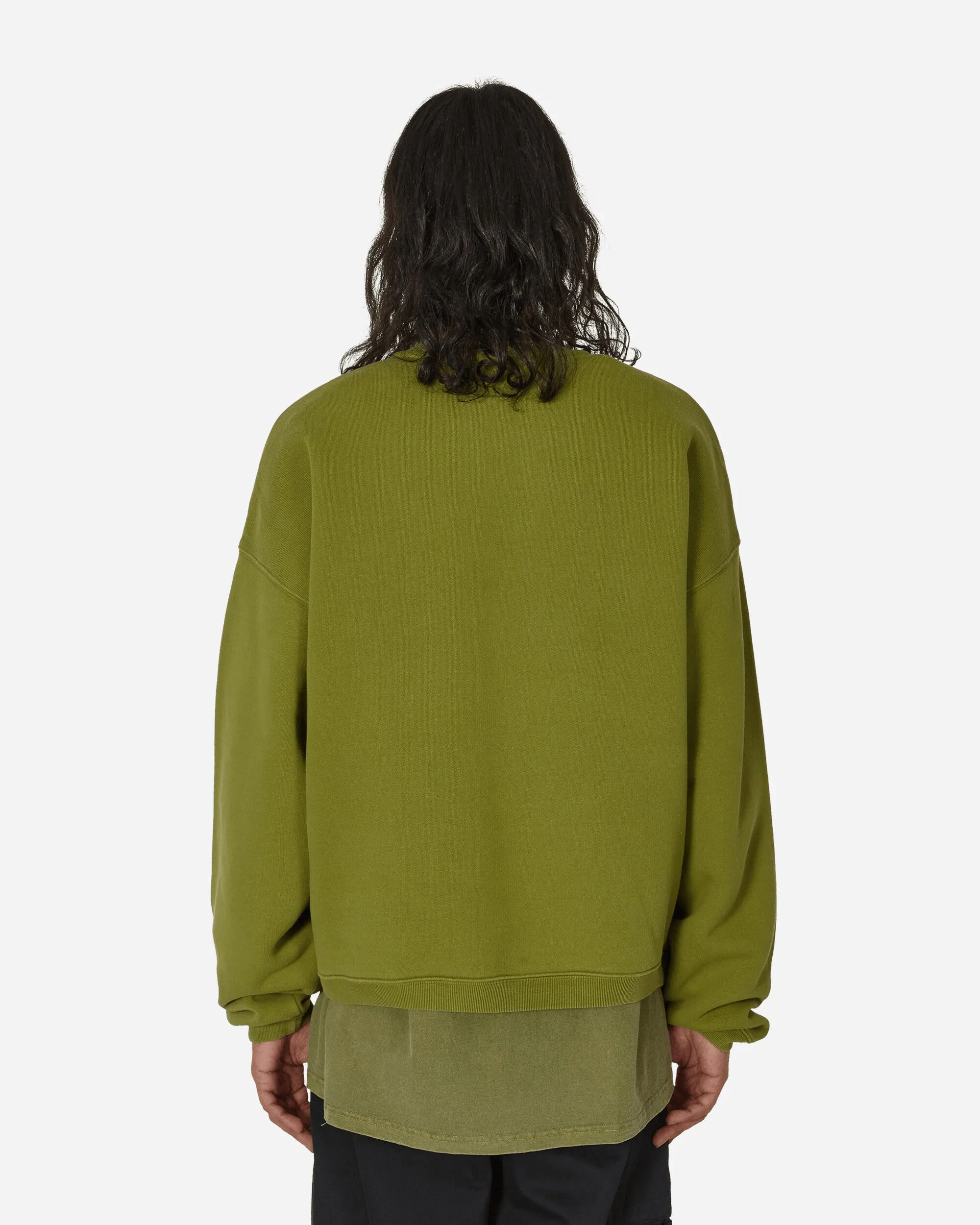 Big Crackle Sport Crewneck Sweatshirt Green