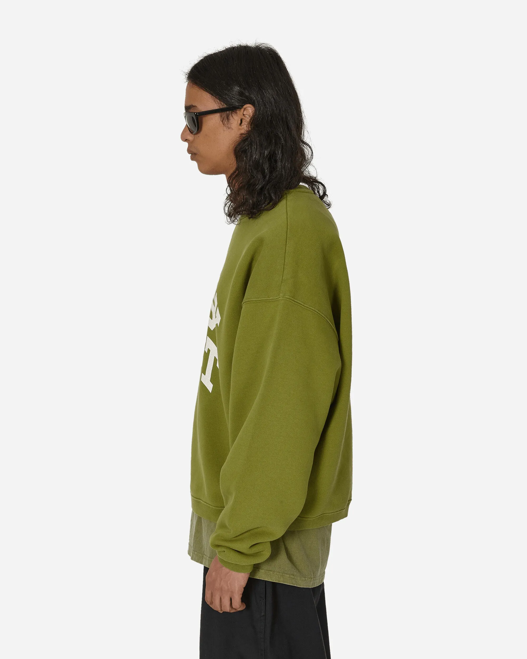 Big Crackle Sport Crewneck Sweatshirt Green