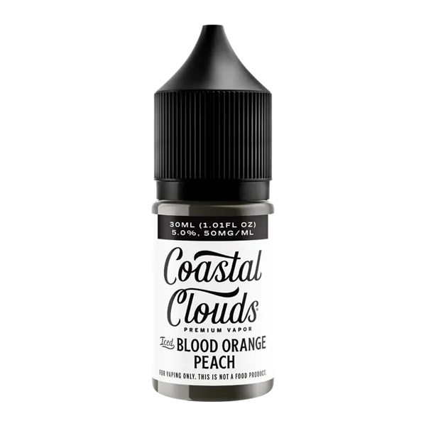 Blood Orange Peach Iced Coastal Clouds Salt Nic