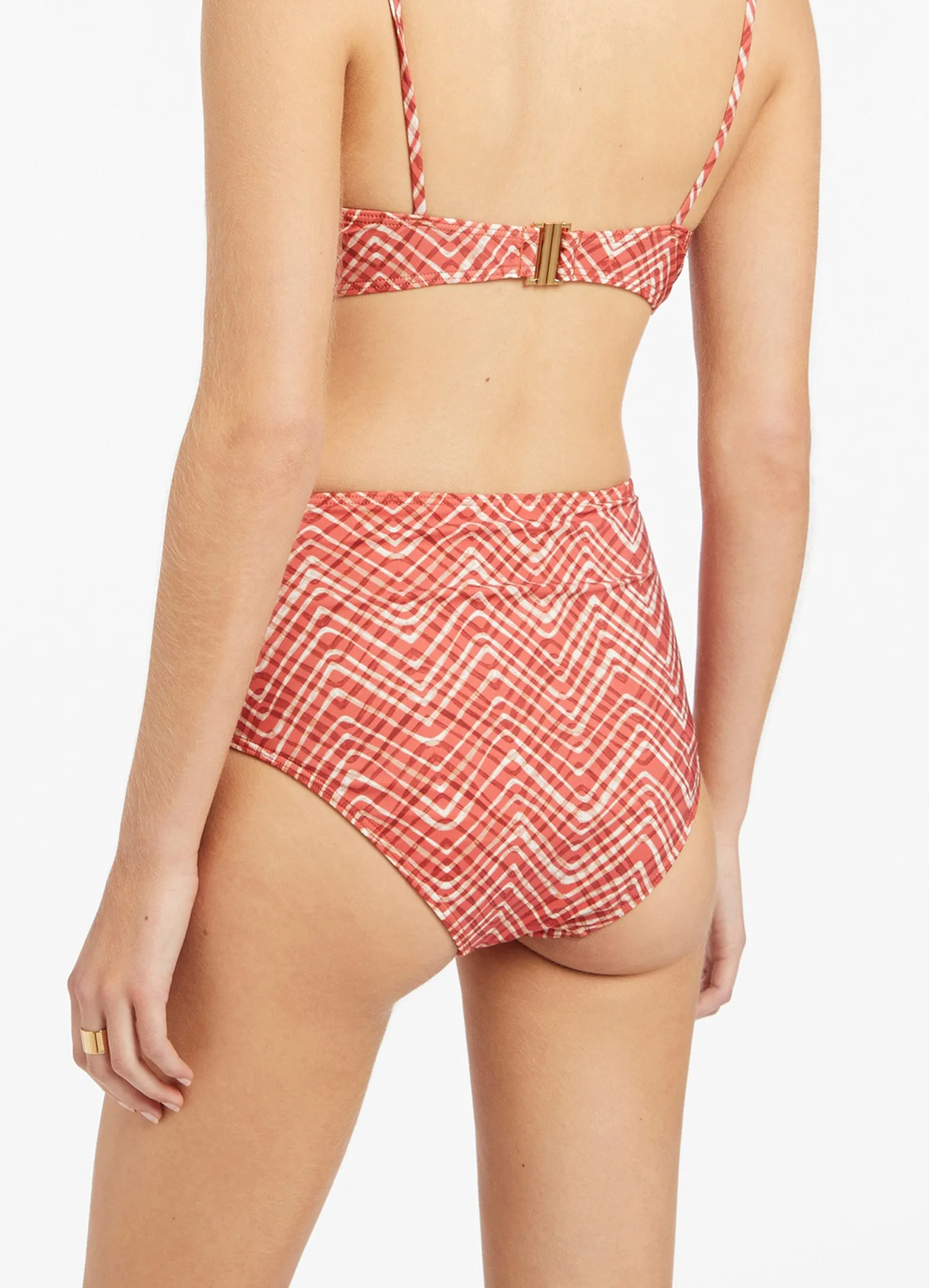 Bonita Twist Front Pant - Maple