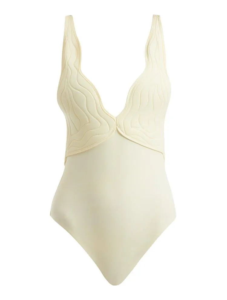 Breena Yellow Swimsuit