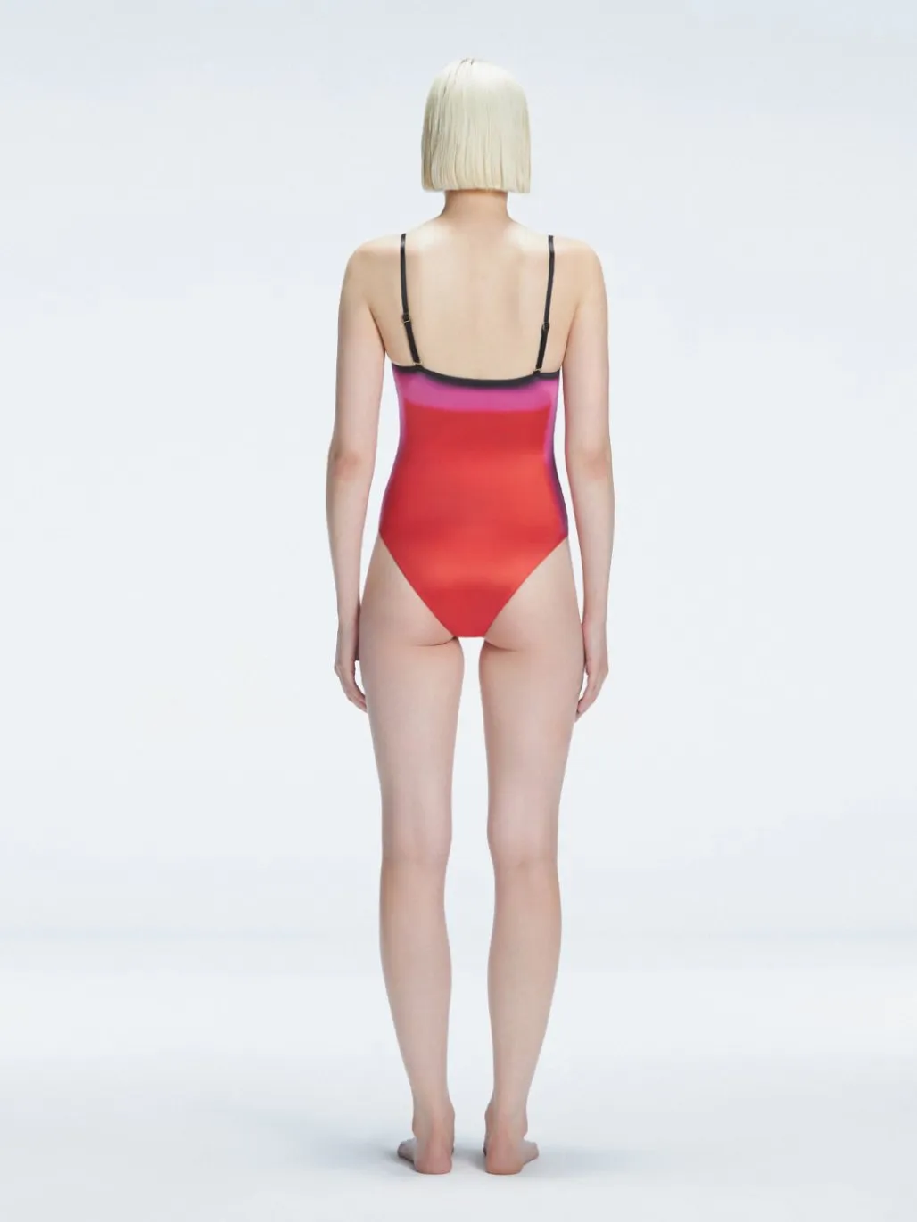 Camilla Red Bandeau One Piece Swimsuit