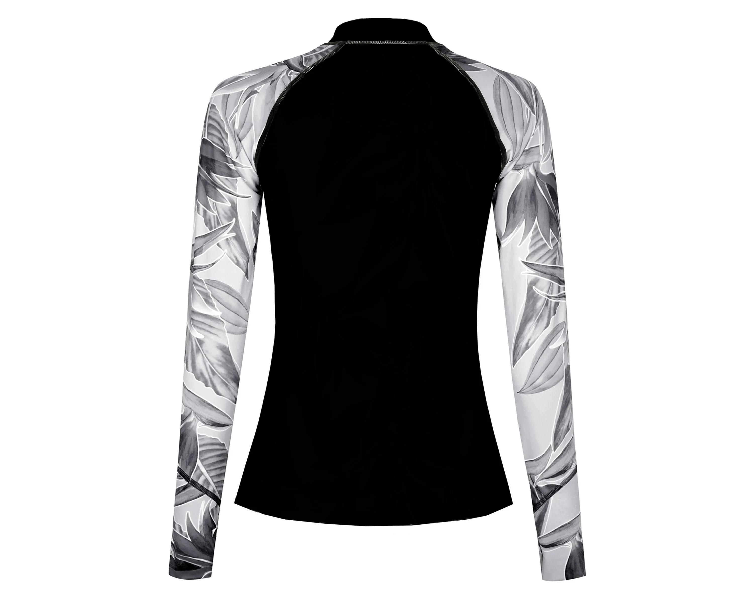 Cancún Longline Rash Top | Shadows Print