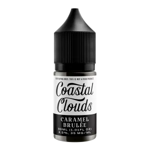 Caramel Brulee Coastal Clouds Salt Nic