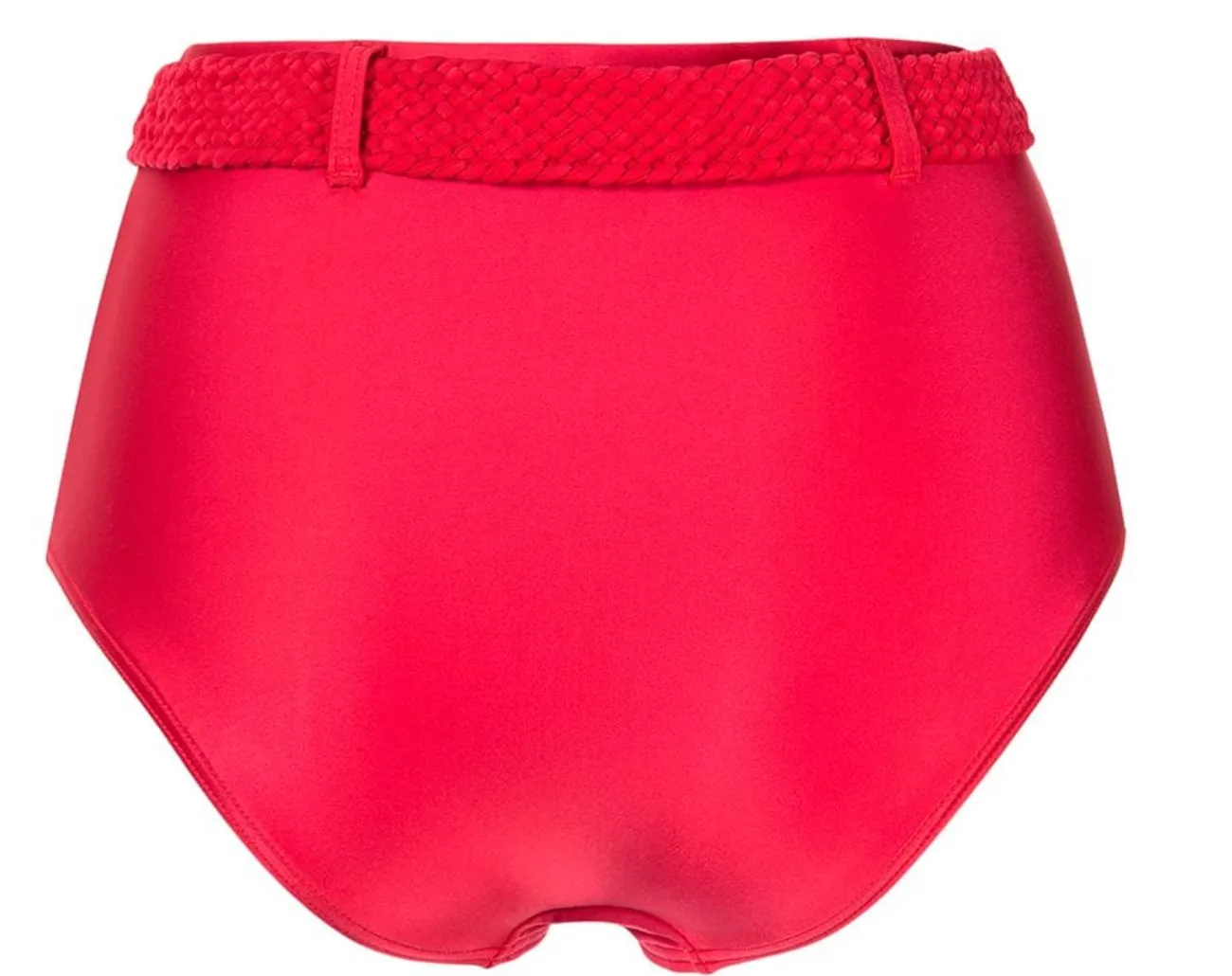Cerise Belted High Waist Bottom | Cherry