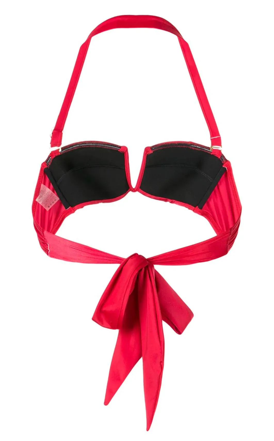 Cerise Deep V Bandeau | Cherry