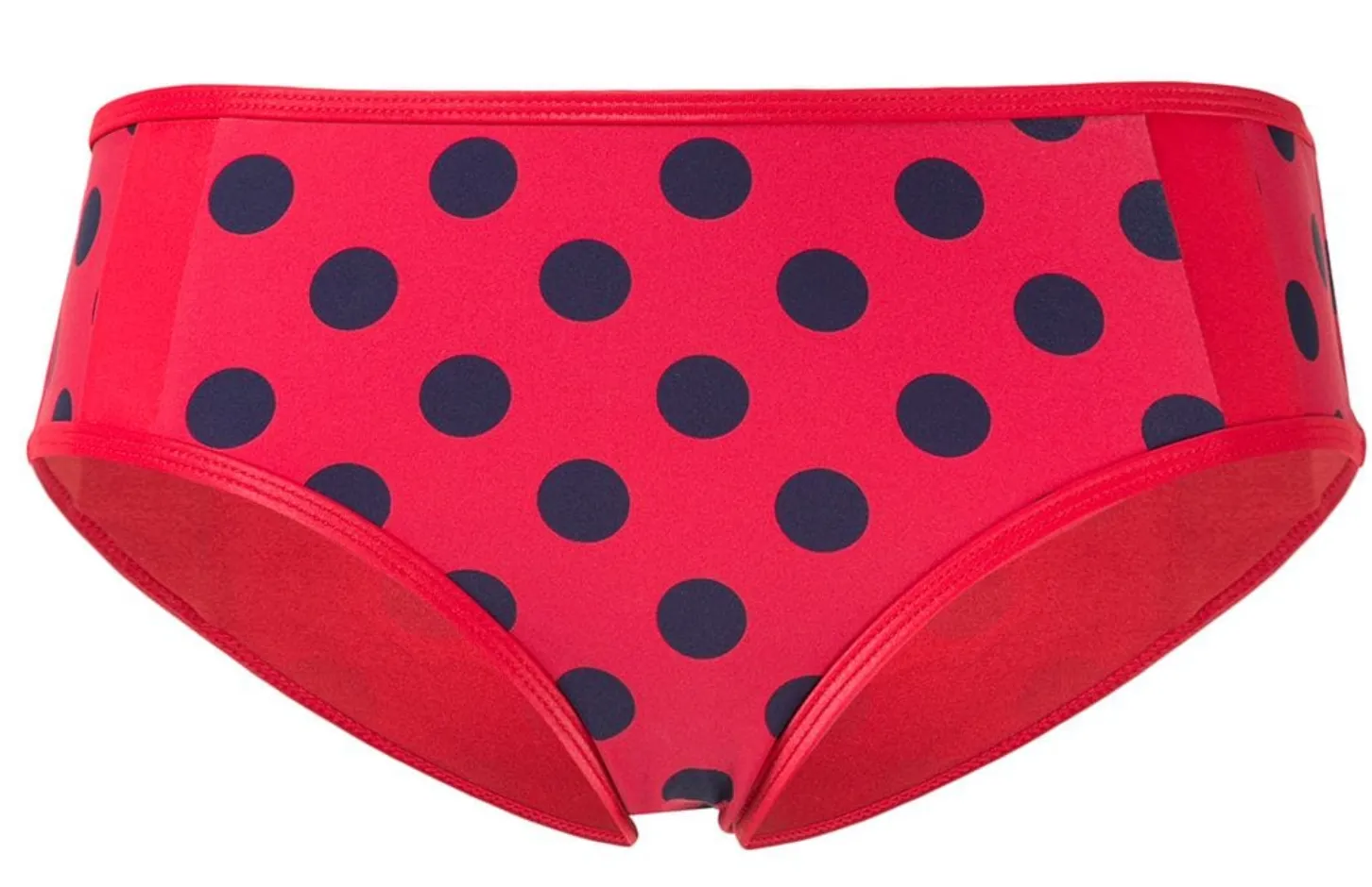 Cerise Full Brief Bottom | Cherry & Indigo Spot