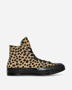 Chuck 70 Pony Hair Sneakers Gold