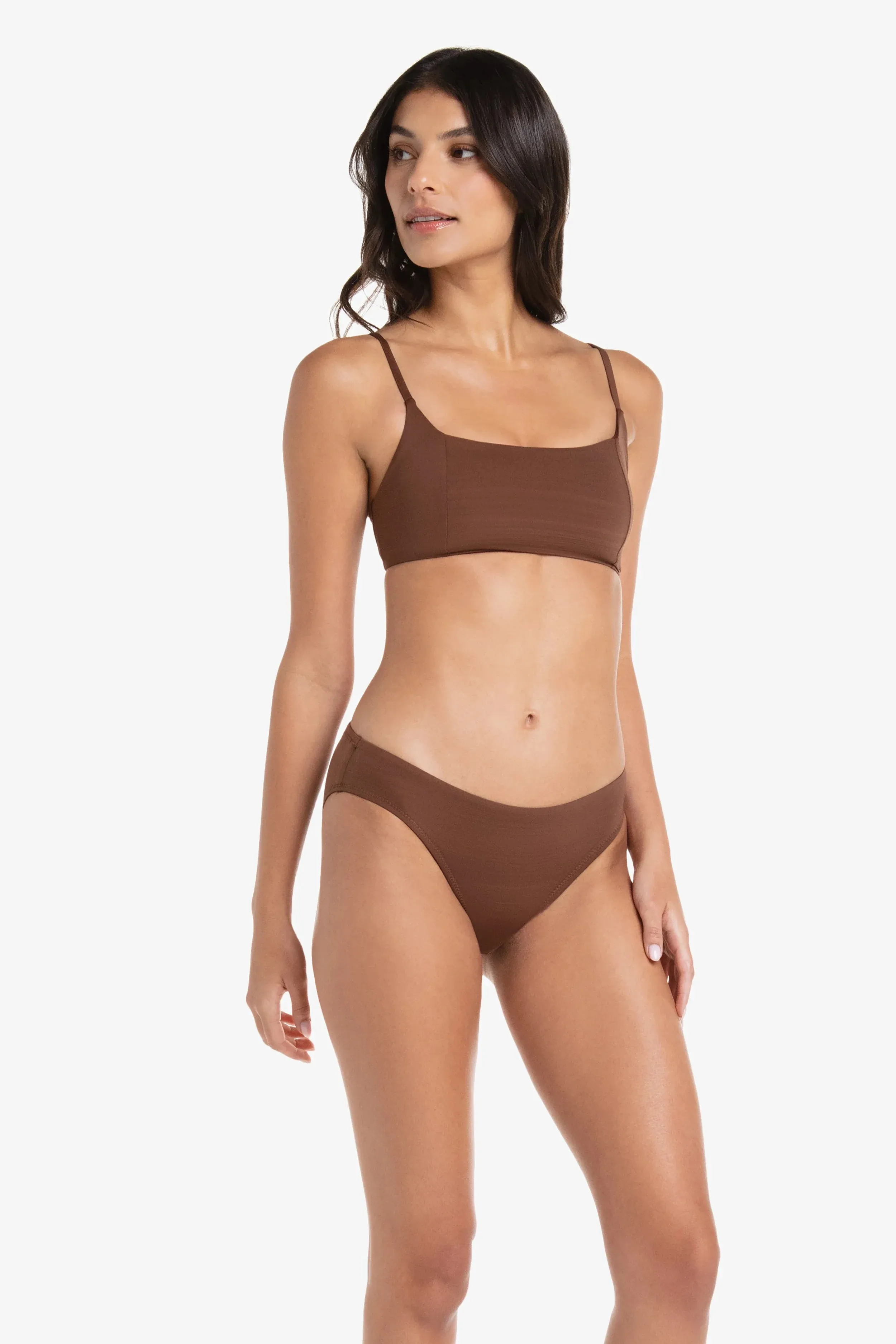 Classic Hipster  |  Textured Chocolate Brown