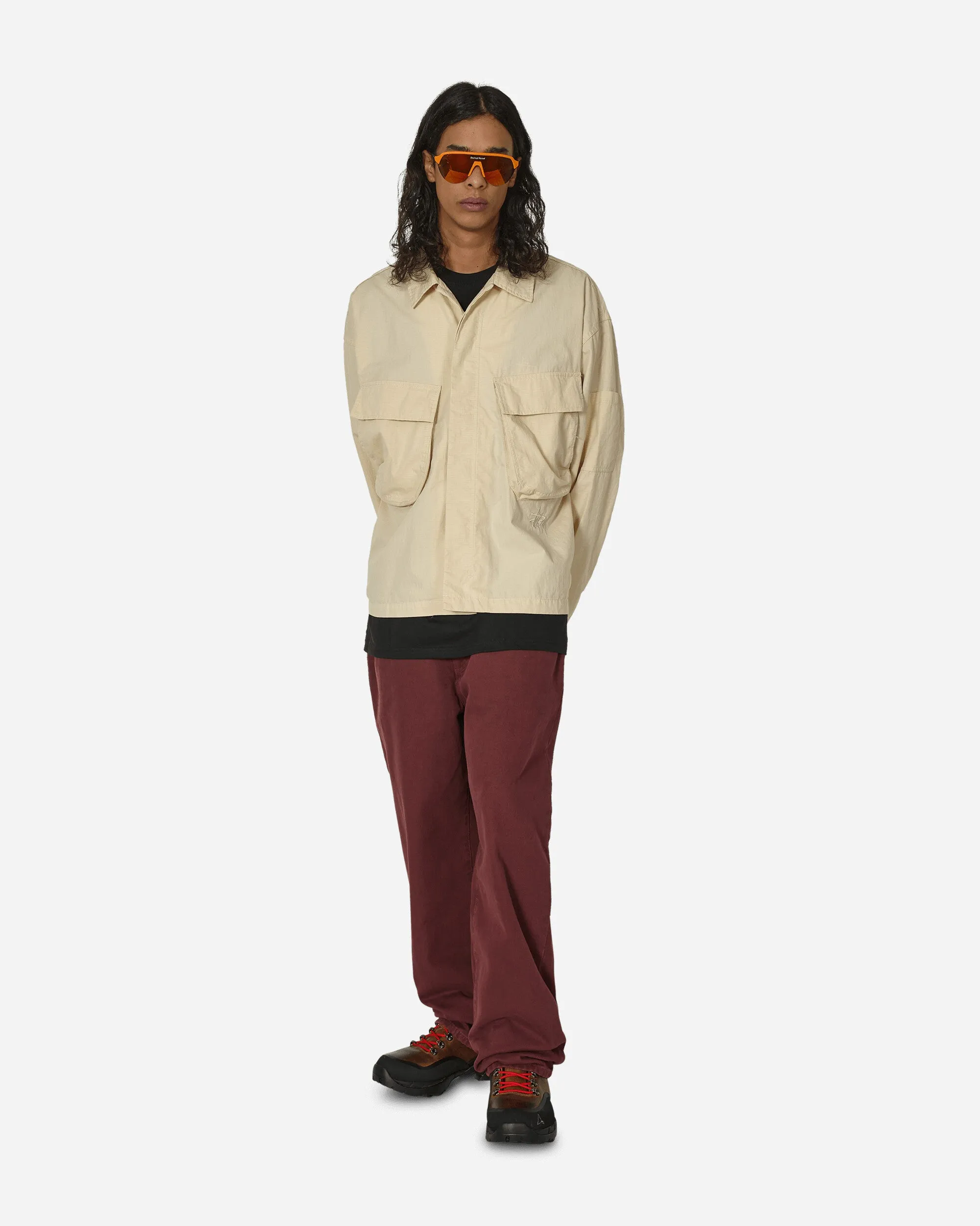 Double Big Ol' Washed Canvas Jeans Wine