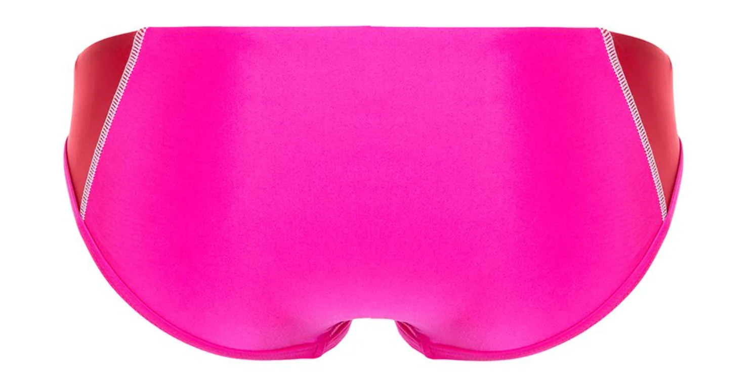 Ella Regular Brief | Neon Pink & Red