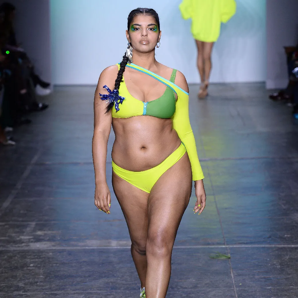 Ericka Zip Bottom - Lime
