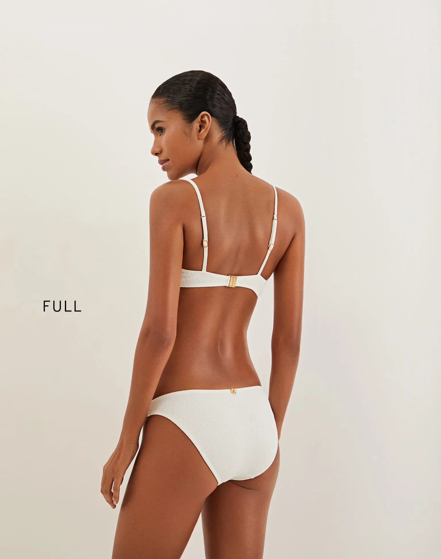 Eyelet Naya Nissi Top - White