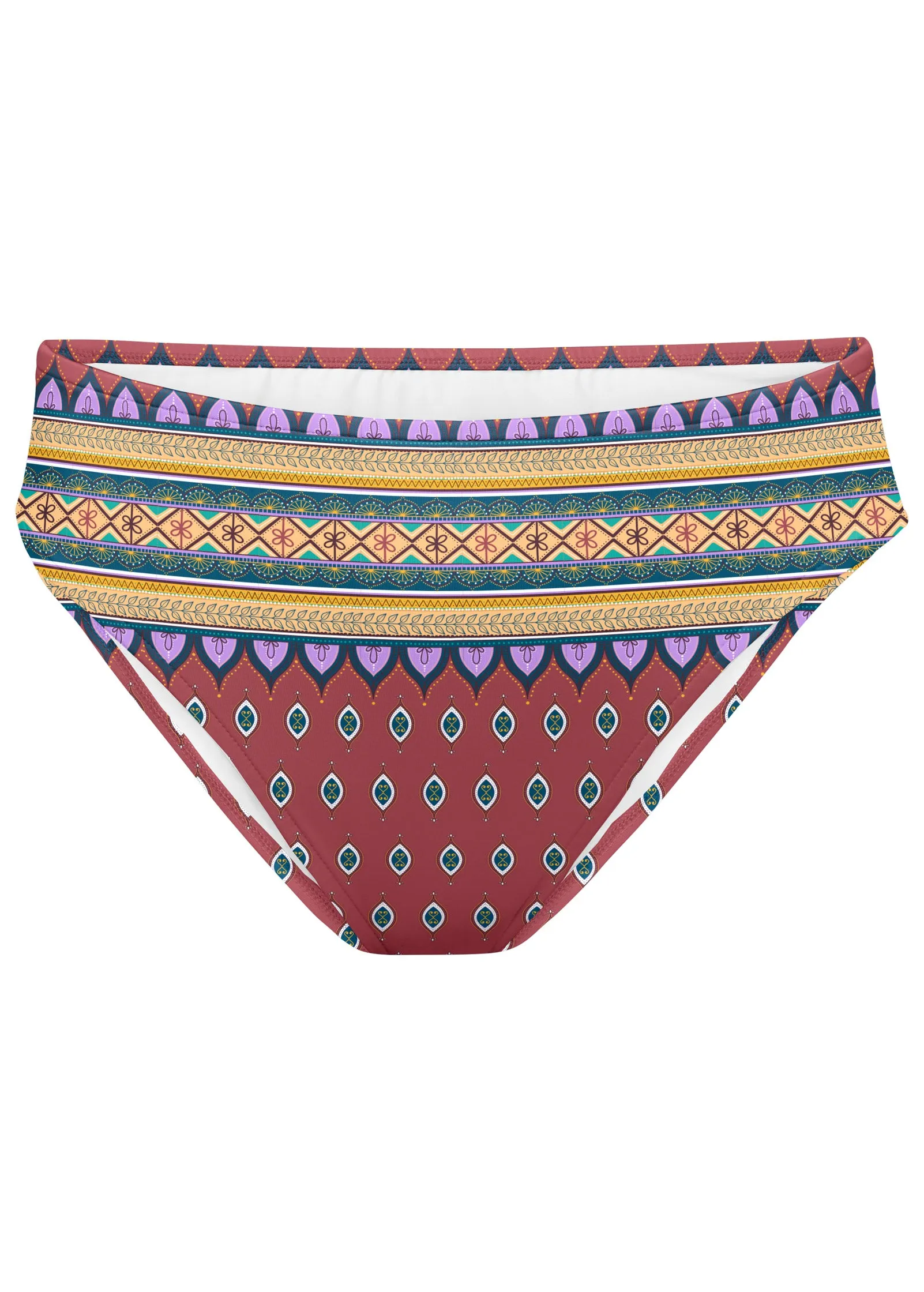 Fiji Mid Rise Moderate Bottom - Modern Moroccan