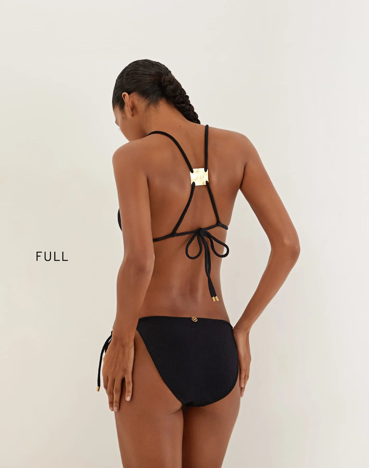 Firenze Cleo T Back Tri Top - Black