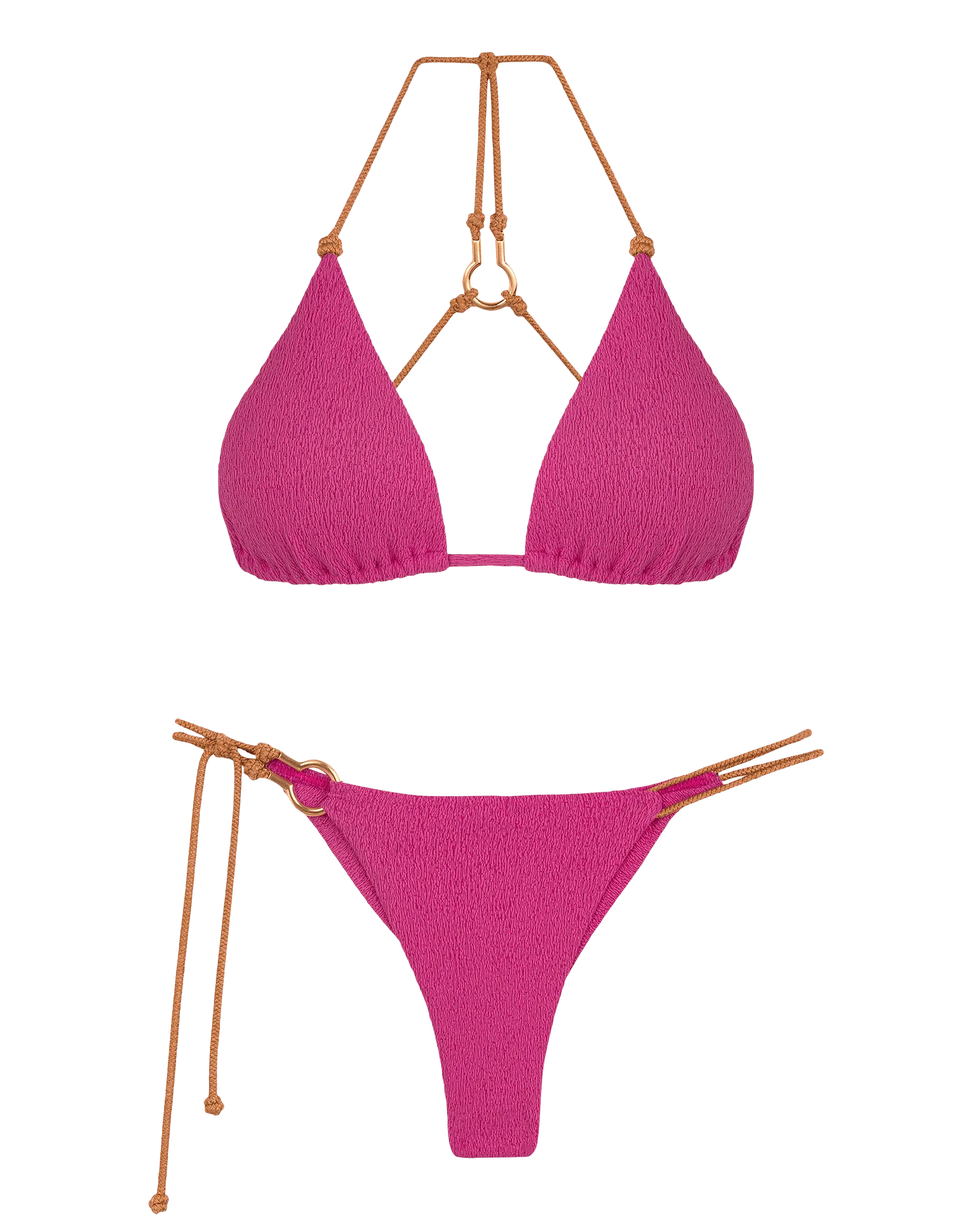 Firenze Diane T Back Tri Top - Orchid