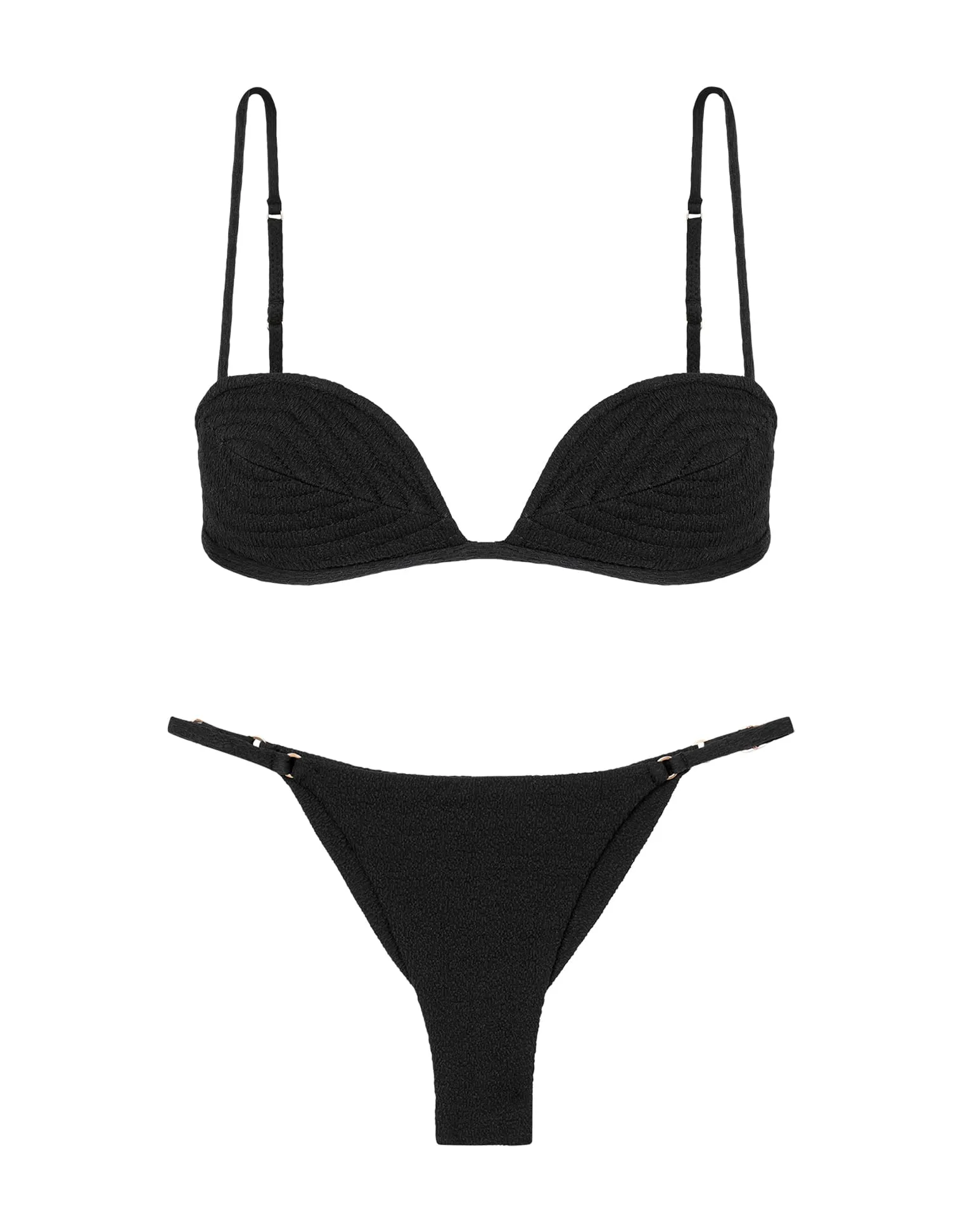 Firenze Emily Gabi Top - Black