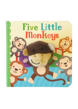Five Little Monkeys Finger Puppet Board Book