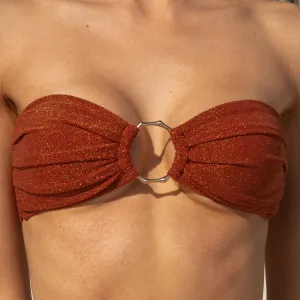 FRIDA TOP - CINNAMON GLITTER