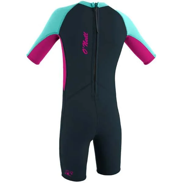 Girls' Reactor II 2MM S/S Spring Wetsuit