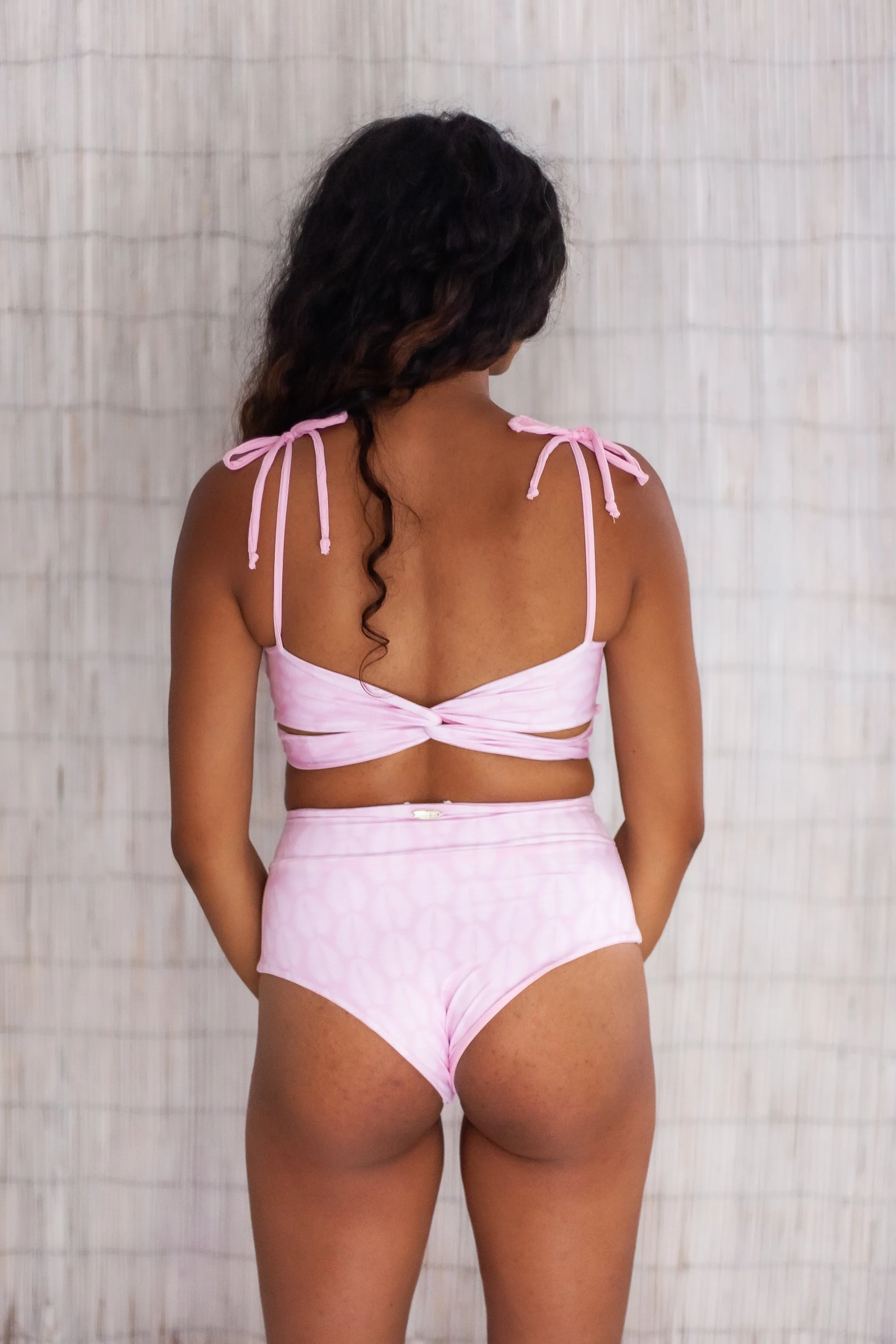 Guadalupe Bottom| Banana Leaf   Lilac