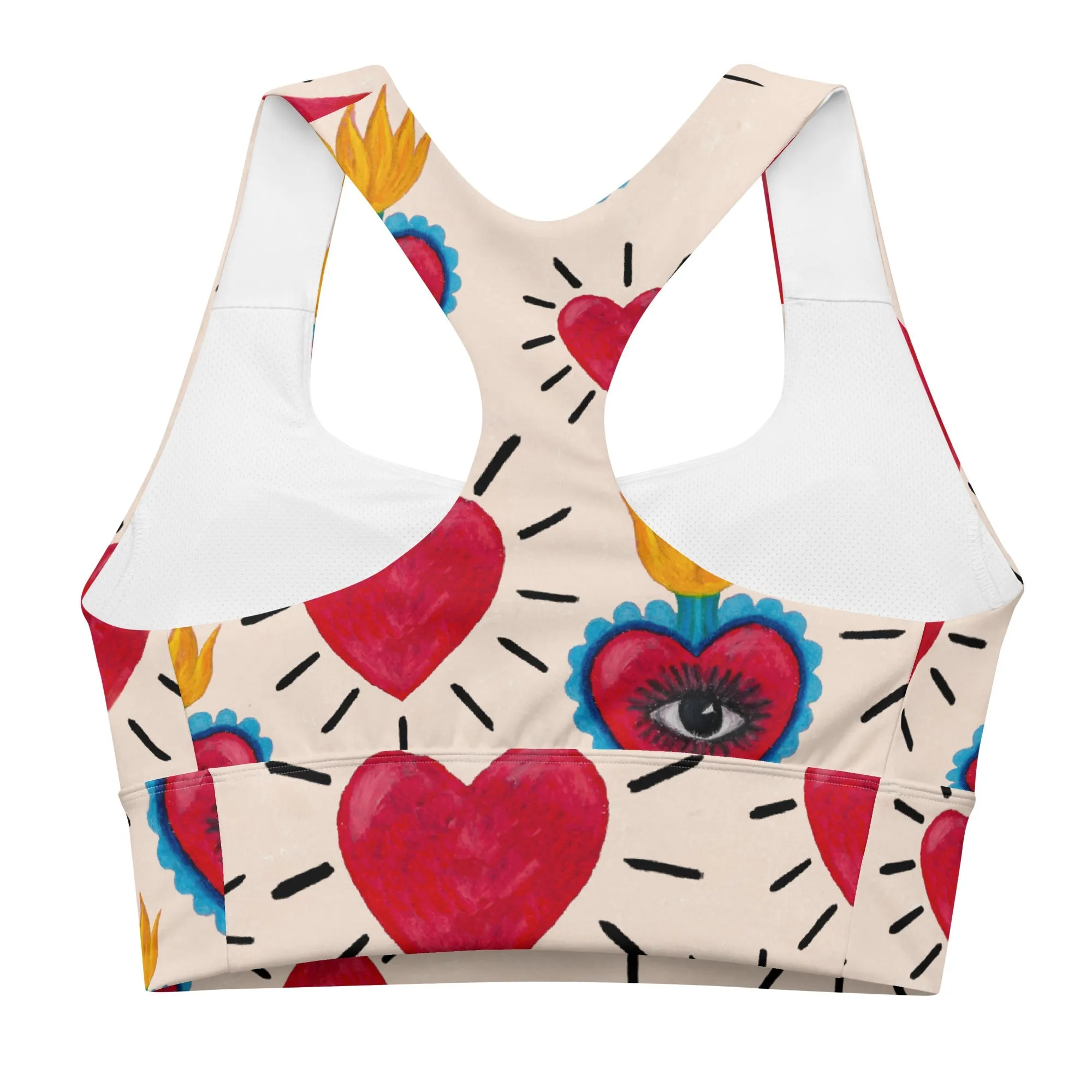 Hearts Supportive Swim Top