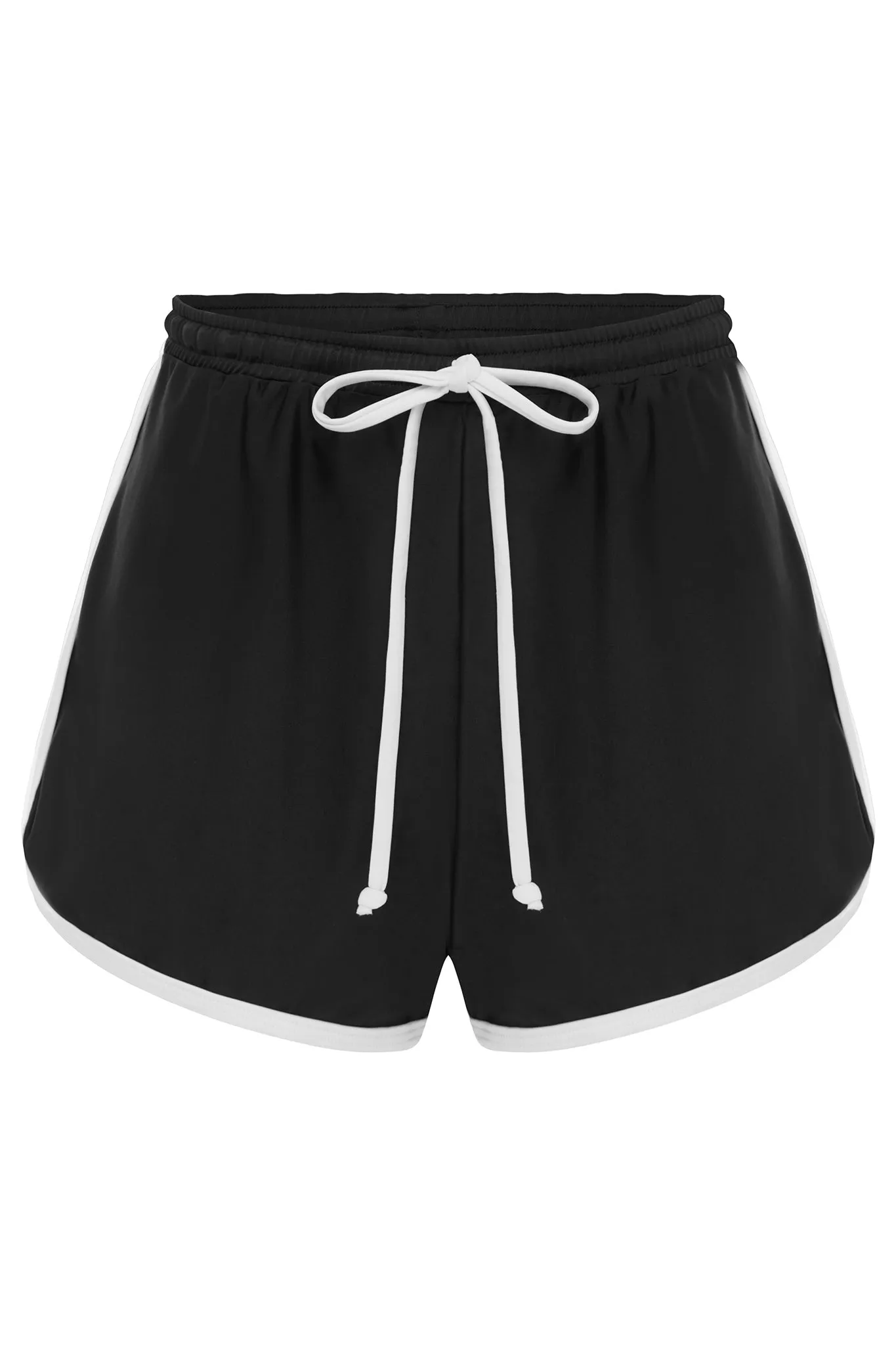 High Waist Surf Short | Black