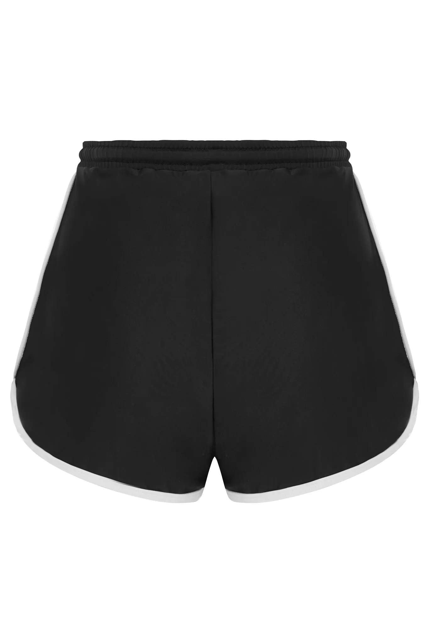 High Waist Surf Short | Black