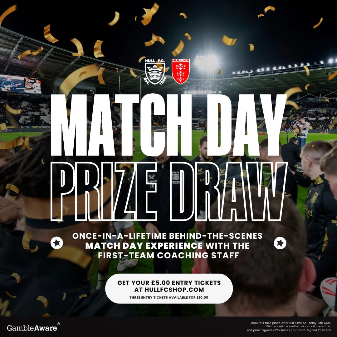 Hull KR Matchday Prize Draw