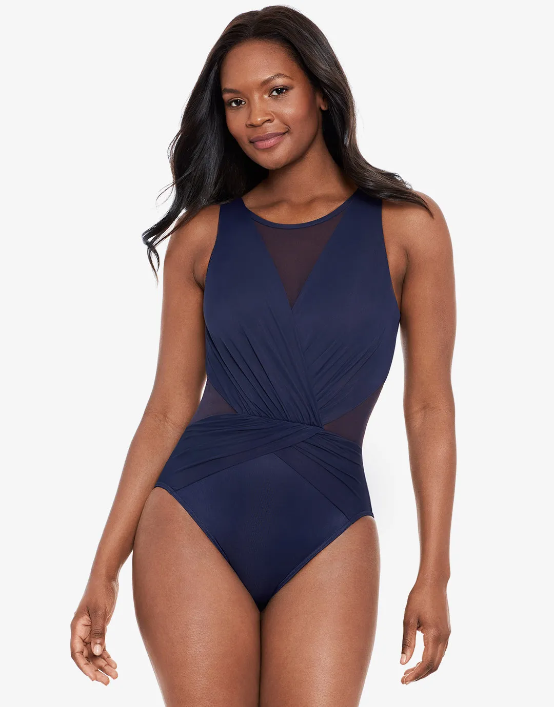 Illusionist Palma Swimsuit - Midnight