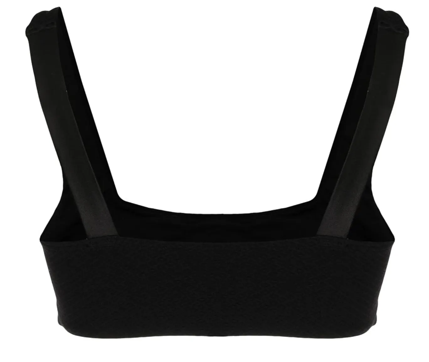 Jackie Square Neck Top | Black