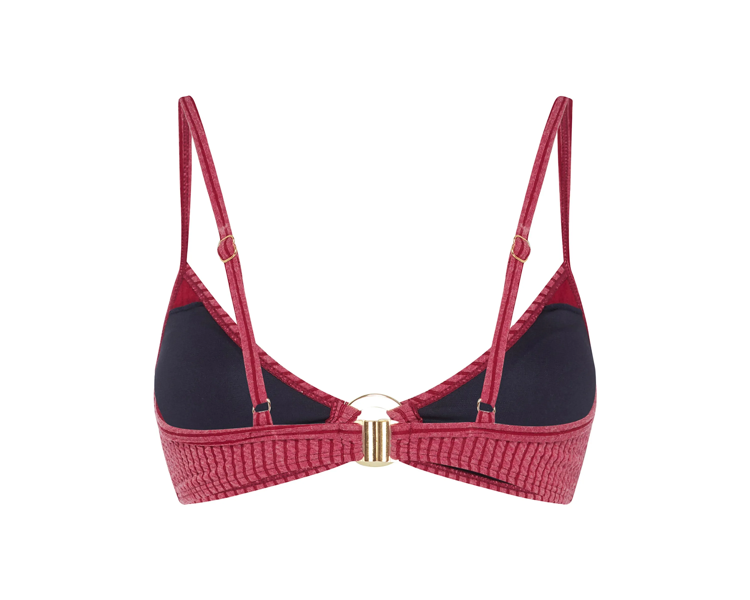 Long Island Bikini Top | Raspberry