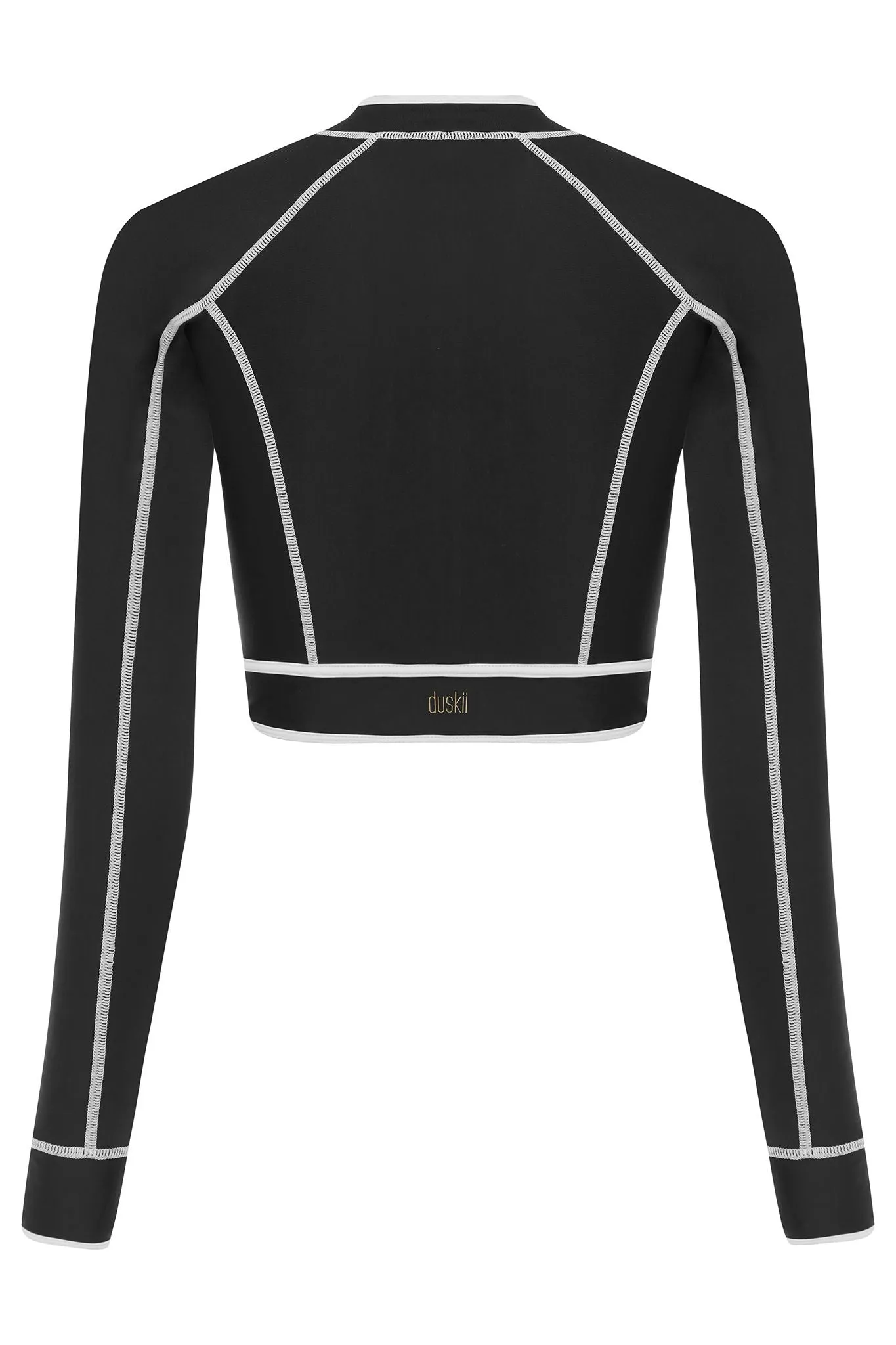 Long Sleeve Classic Panel Rash | Black & White