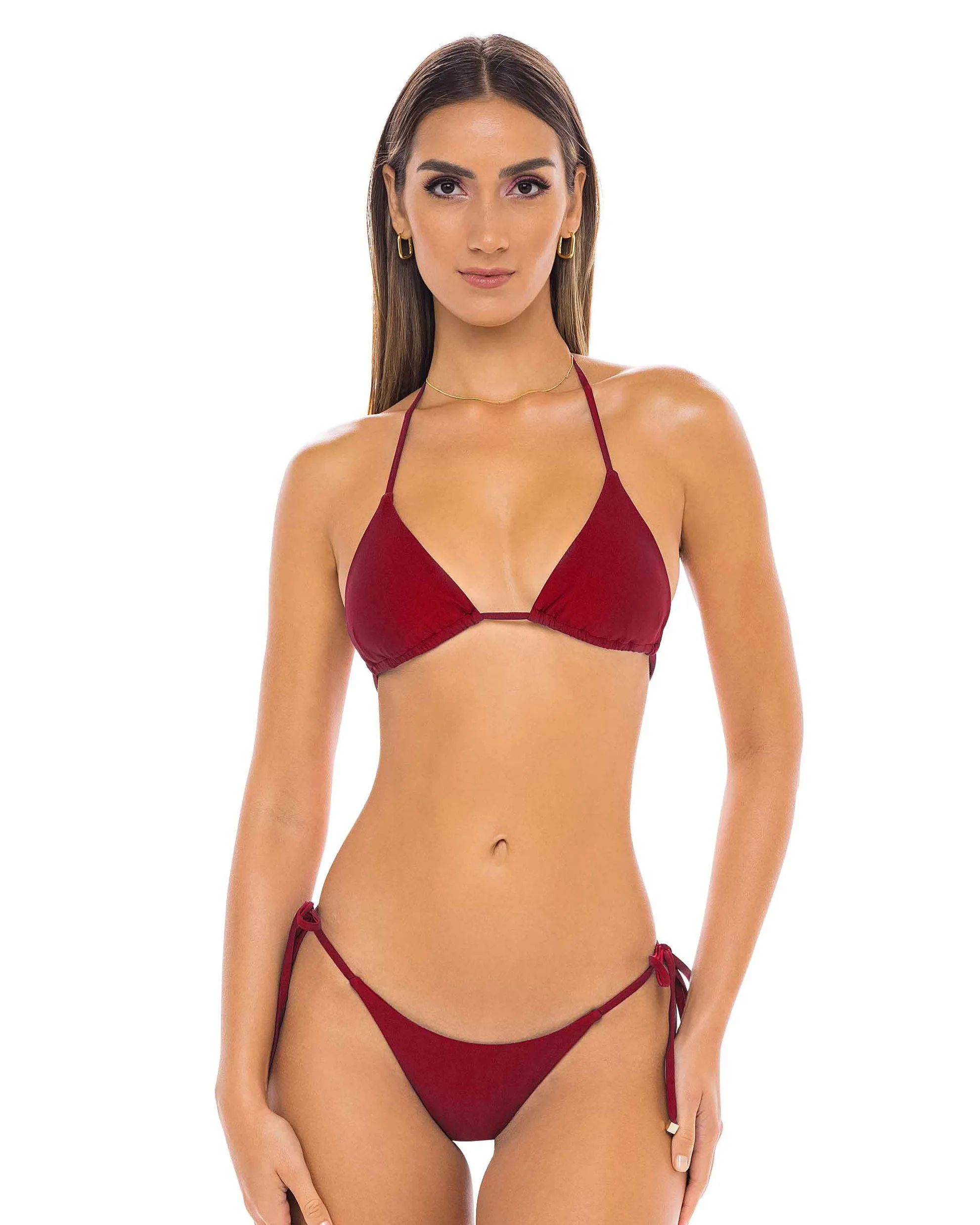 LUCIA THONG BOTTOM - RUBY