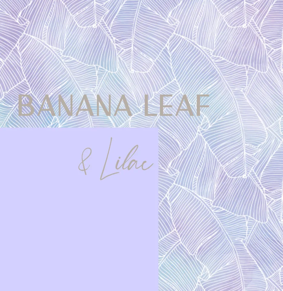 Manui Bottom| Banana Leaf   Lilac