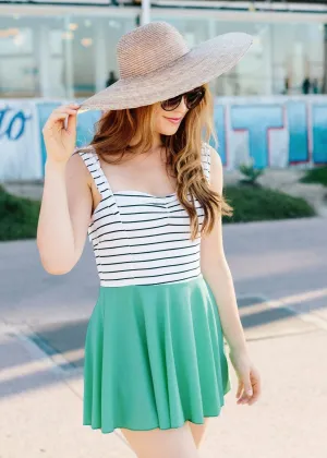 marie in jade stripe
